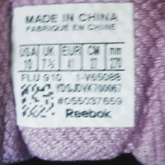 Reebok Runtone Sneakers - size 10 - Picture 6 of 12